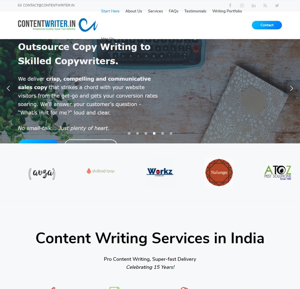 freelance content writing websites india